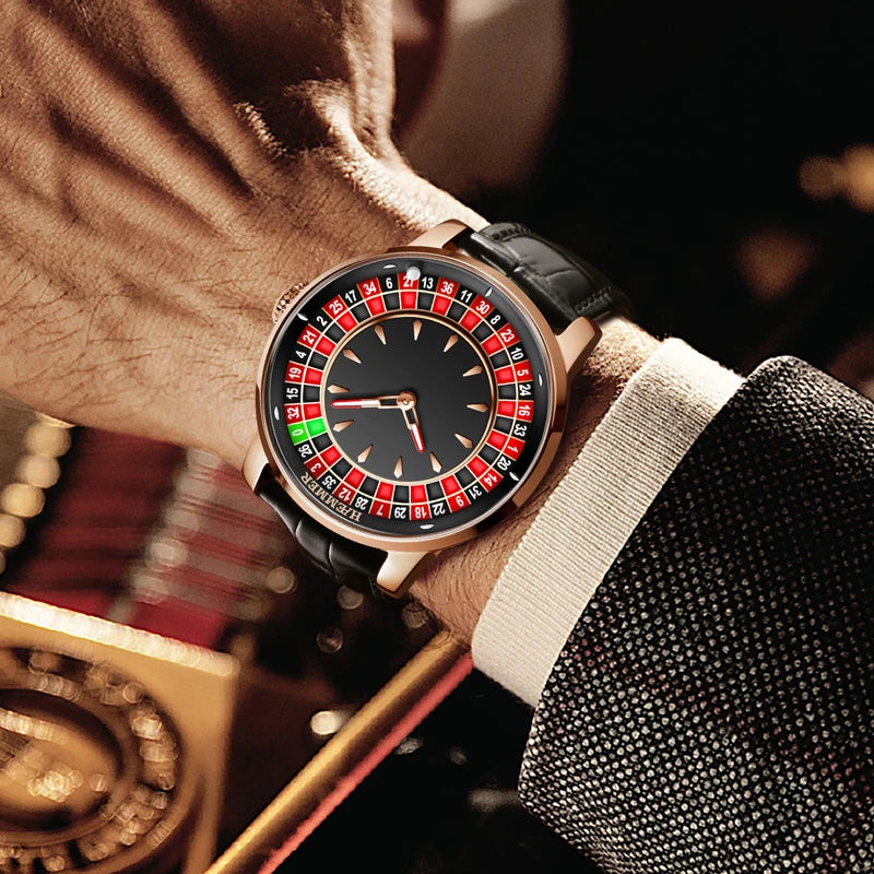 Royal Roulette Prestige — NH35 Mechanical Rotating Dial, 8 Color Variants!