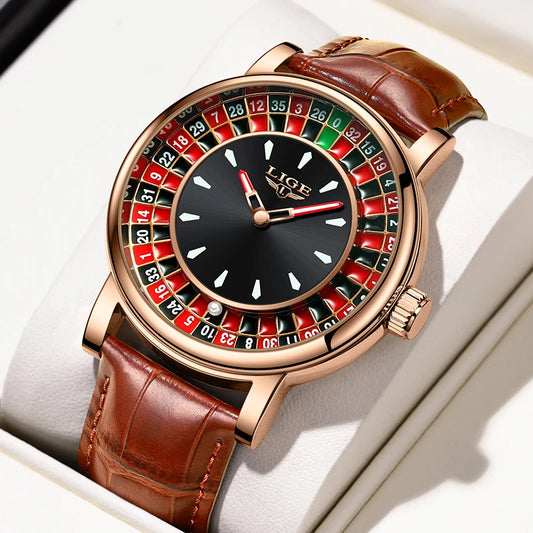 Royal Roulette Classic — Luminous Quartz Dial, 3 Color Variants! (Doesn't spin)