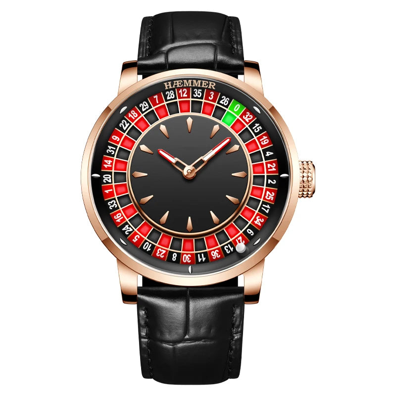 Royal Roulette Prestige — NH35 Mechanical Rotating Dial, 8 Color Variants!