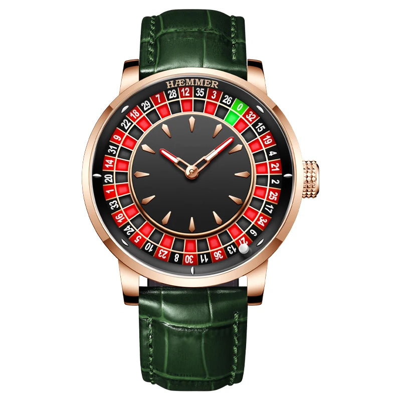 Royal Roulette Prestige — NH35 Mechanical Rotating Dial, 8 Color Variants!
