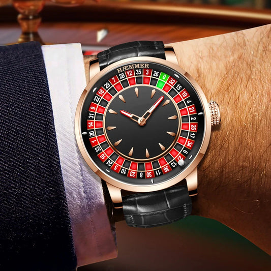Royal Roulette Prestige — NH35 Mechanical Rotating Dial, 8 Color Variants!